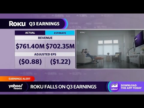 Roku stock plunges following mixed earnings report