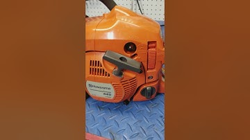 Husqvarna 445 bog issue