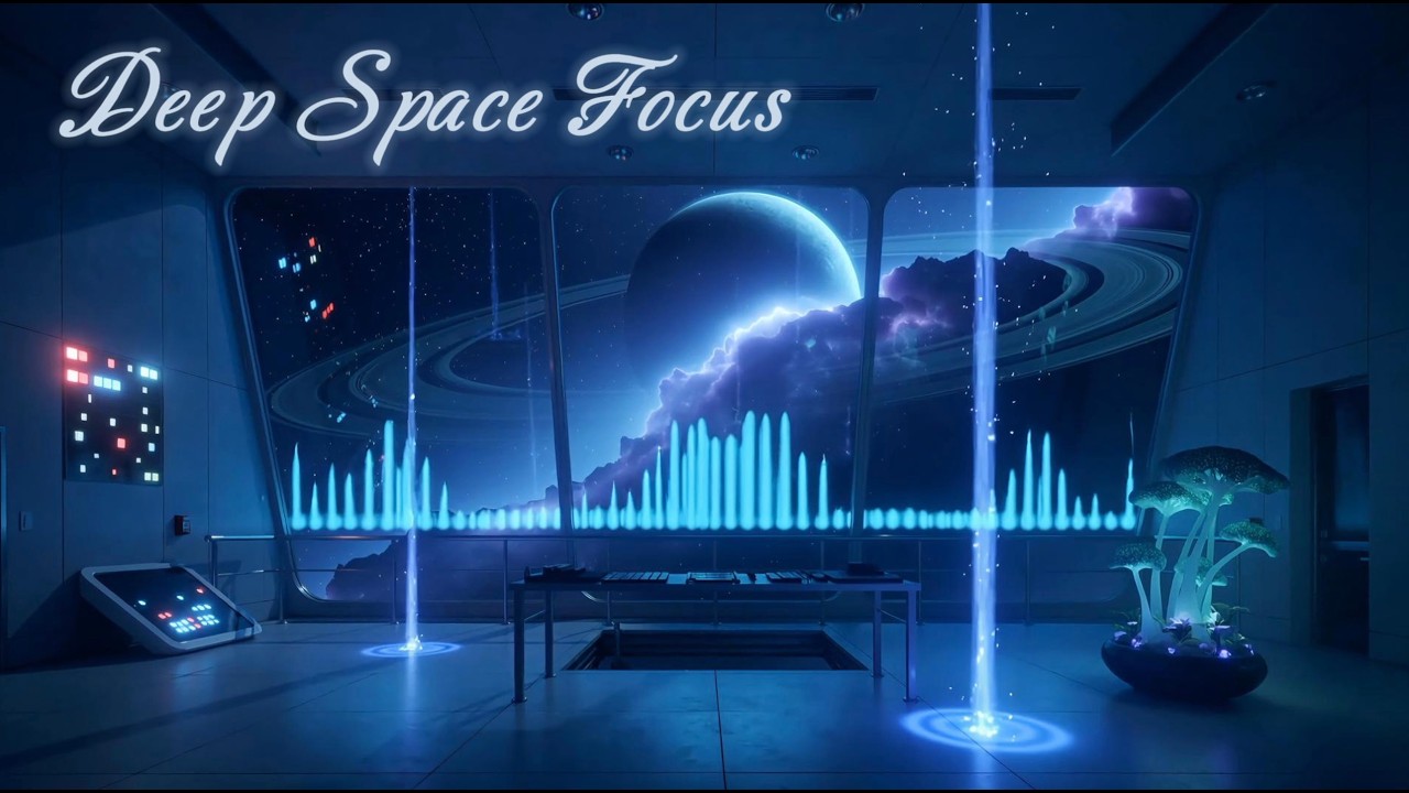 Deep Space Focus: Ambient Music & Lofi Beats for Studying and Work