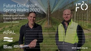 Future Orchards® trial update - Soil health and replant disease