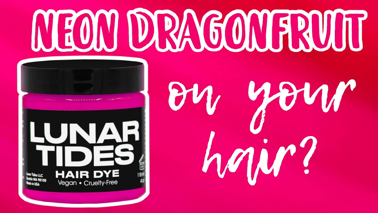 Lunar Tides NEON DRAGONFRUIT | Hair Swatch