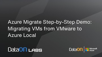 Azure Migrate Step-by-Step Demo: Migrating your VMs from VMware to Azure Local
