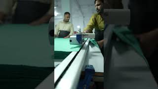 Safety Apparel Fabric Cutting Process Factory ASMR 🇺🇸 #shorts #safetygloves #ppemanufacturer