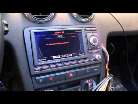 Audi Rns E Injected With Car Pc Touchscreen Doovi