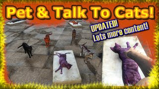 Pet & Talk to cats Update V1.1! Mod for fallout 4