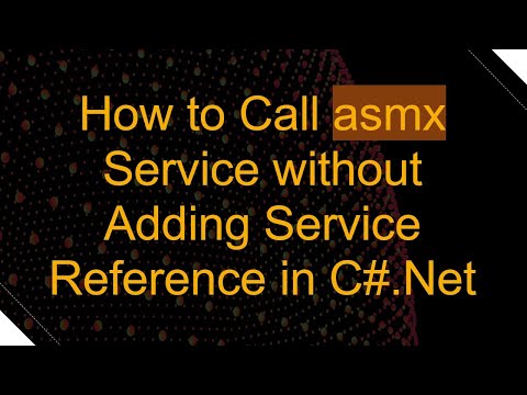 How to Call asmx Service without Adding Service Reference in C# .Net