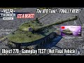 War Thunder Mobile NEW Object 279 The UFO Tank Gameplay 