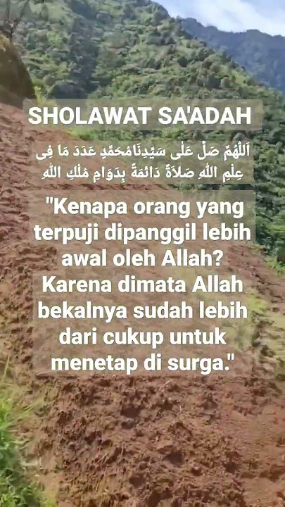 SHOLAWAT SA'ADAH #shorts #dakwah @KaromahHijrah