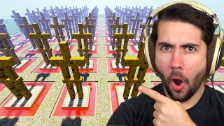 I Gave 100 Minecraft Players One Stand To Build Armor