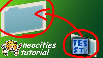 How to move files in Neocities (Tutorial)