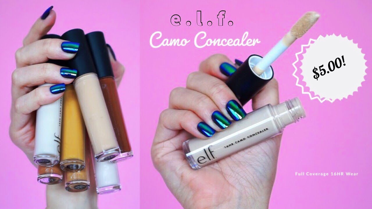 $5 ELF CAMO CONCEALER! Full Review & Wear Test!