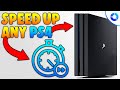 How to Speed Up Your PS4 EASILY! #Shorts