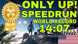 Only Up! Any% Speedrun 14:07 (FORMER) WORLD RECORD #1 WITH NEW DINO SKIP