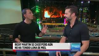 (ENTREVISTA) Ricky Martin y Luis Sandoval en Las Vegas