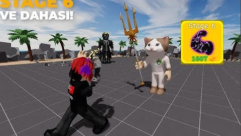 Stage 6, Poseidon Özelliği, Yeni Bloodline Rank. Hepsi Bir Arada! / Roblox Lifting Simulator / Türkç