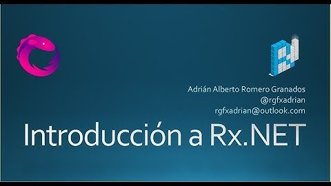 03 Introducción a Rx  NET