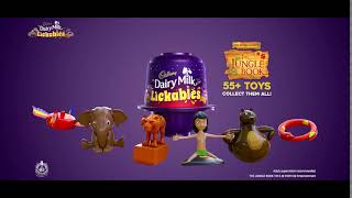 Collect 55  toys with Cadbury Dairy Milk Lickables