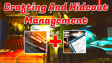 Fastest Way To Level Crafting And Hideout Management