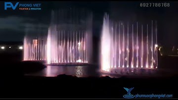 Thi công nhạc nước #nhacnuoc #thicongnhacnuoc #thietkenhacnuoc #nhacnuocphongviet