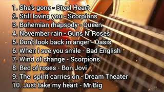 Lagu NOSTALGIA Best slow rock barat 90an terbaik terpopuler Best COVER