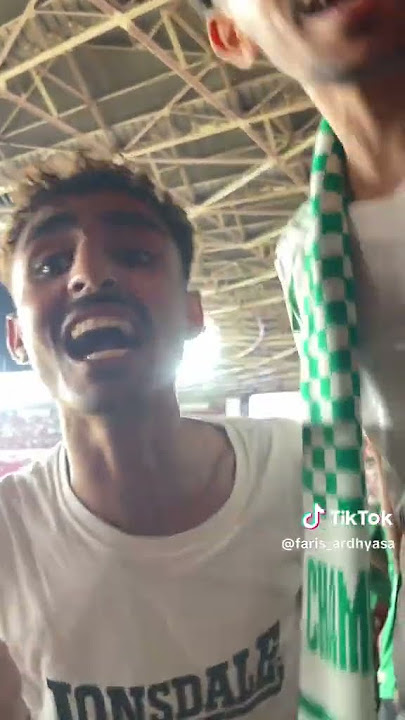 Suporter timnas vs suporter arab saudi #lucu #ngakak