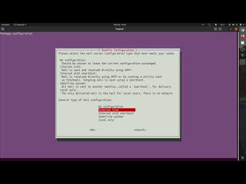[Ubuntu LTS(20.04)] Install Mail Server