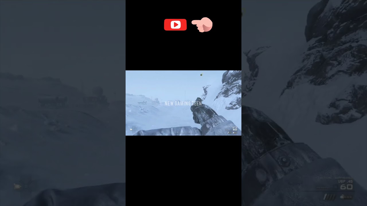 One of the most legendary missions in gaming history… Playing “Cliffhanger”❄️ from Call of Duty