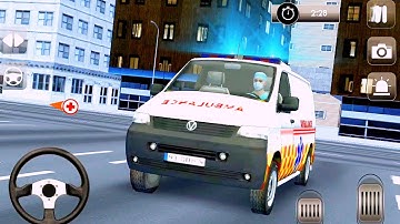 Trò Chơi Xe Cứu Thương Khẩn Cấp _  ambulance emergency simulator _ android gameplay