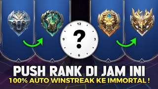 JAM PUSH RANK ANTI DARKSYSTEM SEASON 38 DI SEMUA TIER Mobile Legends Indonesia