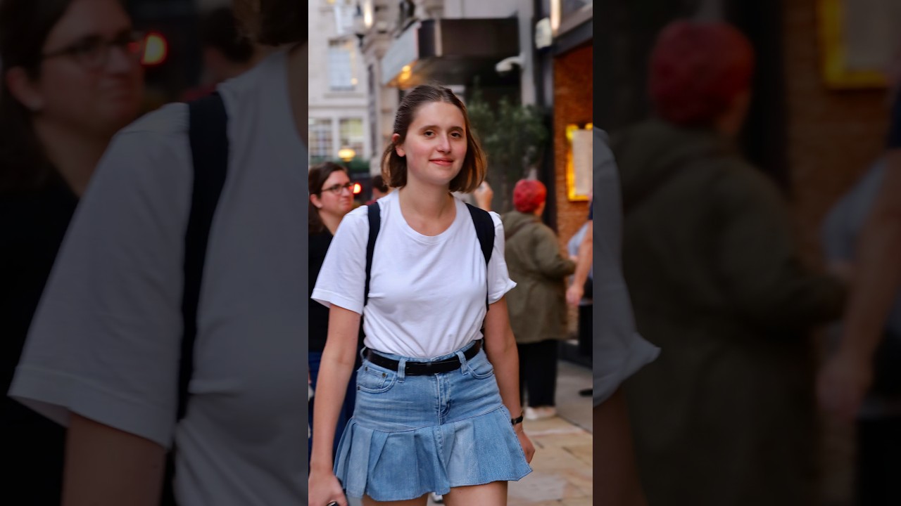 Beautiful girl😍 London street photography 