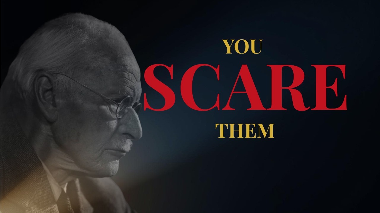 Вы их не пугаете. Вы их разоблачаете | Карл Юнг