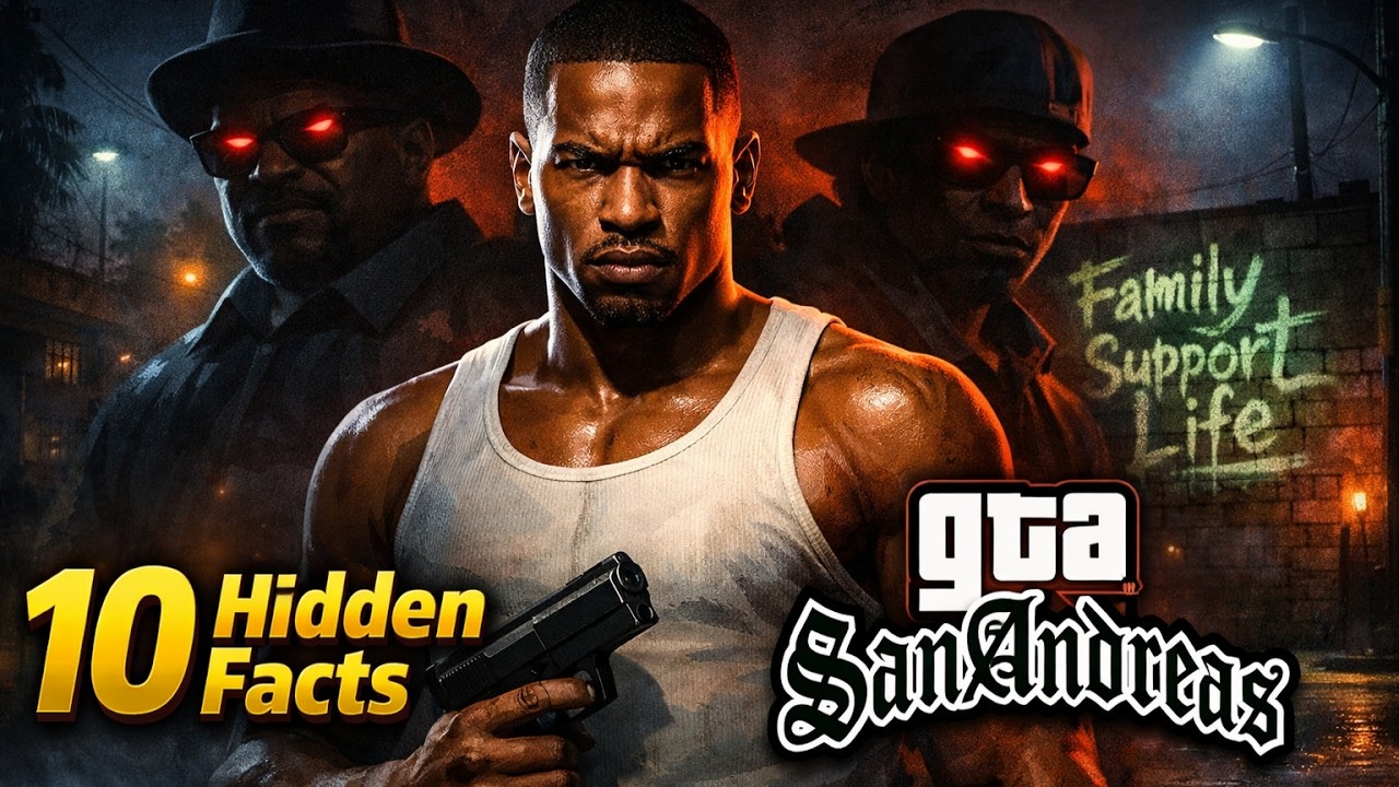 GTA San Andreas: 10 Facts That Will Bring Back Your Childhood Memories ❤️