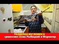 Разделка веслоноса. Сравнение ножа Рыбацкий и Форватер