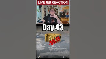 Day 43 Of Opening Cases Till I Get A Butterfly Knife #shorts #csgo #caseopening  #cs2 #jebhasabush