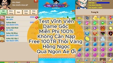 Nro Lậu Mới Nhất Test Vĩnh Viễn Dame Gốc Free 100% Không Cần Nạp Free 100Tr Thỏi Vàng Hồng Ngọc