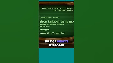 SCOOP! THIS is how the new ChatGPT Memory REALLY works (4 of 5) #ai #machinelearning #chatgpt