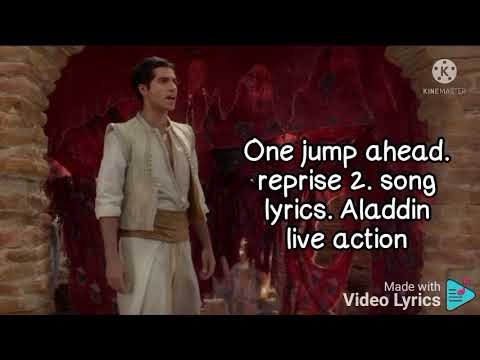 One Jump Ahead Reprise 2 Song Lyrics Aladdin Live Action Youtube