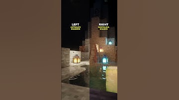 Minecraft Shaders: Astralex or Nostalgia? 🌧️ #shorts