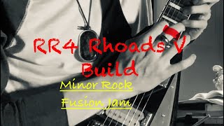 “Custom Rhoads V Build - Minor Jazz Fusion Jam” - Austin Lowrance