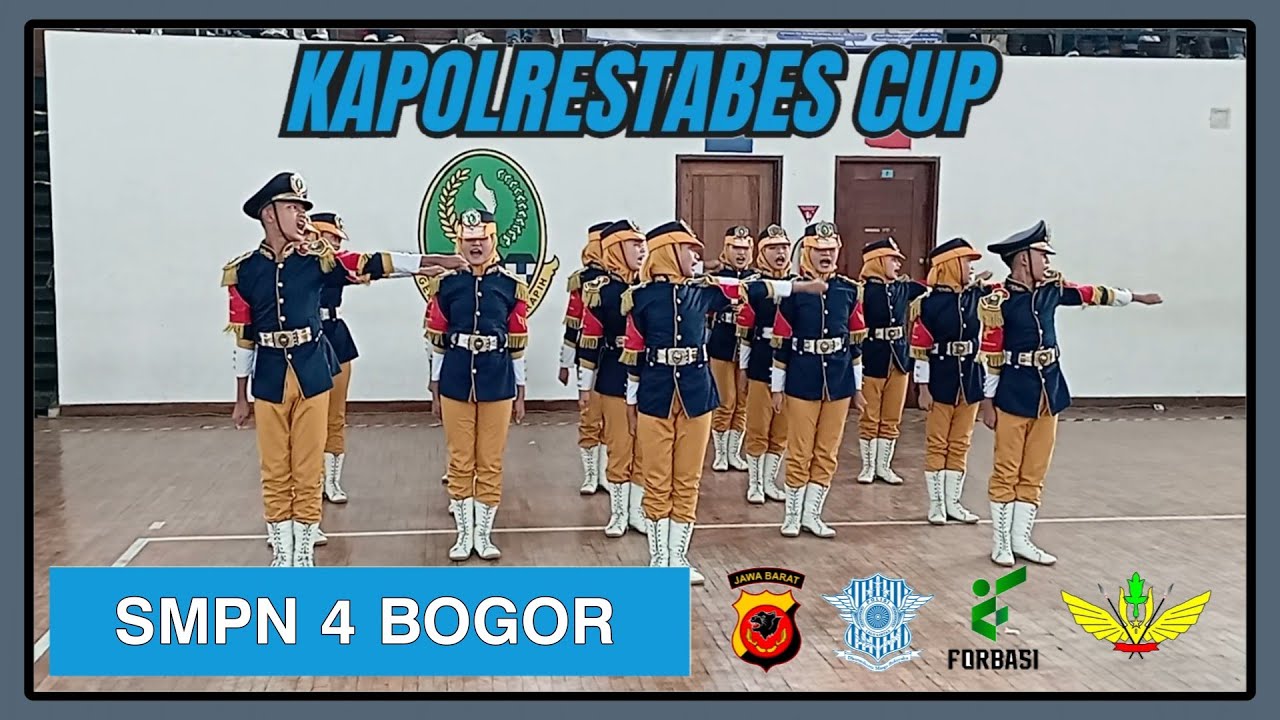 PASKARNATYA || PASKIBRA SMP NEGERI 4 BOGOR DI LBB KAPOLRESTABES CUP 2024 SE-JAWA BARAT