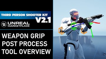 Third Person Shooter Kit v2.1 - Weapon grip post process tool overview