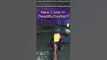 Redeem This Code In DeadByDaylight Right Now!  #deadbydaylight #dbd #fyp #deadbydaylightnews