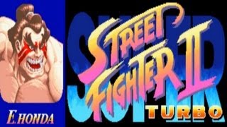 Super Street Fighter II Turbo - E. Honda (Arcade)