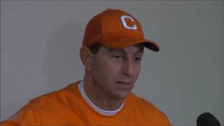 TigerNet: Dabo Swinney on USC fans throwing things: \\