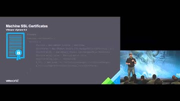 VMworld 2015: INF4529 - VMware Certificate Management for Mere Mortals