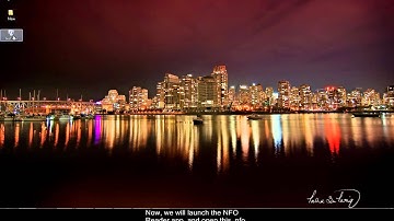 How to View or Read a nfo ( INFO ) format file