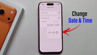 iPhone 17 Pro / 17 Pro Max : How to Change Date and Time in iPhone