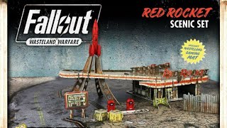 Fallout WW Red Rocket gas station set