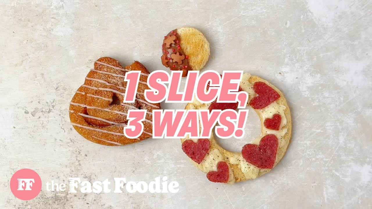 3 Genius Transformations for a Slice of Bread | Quick & Easy Food Hacks