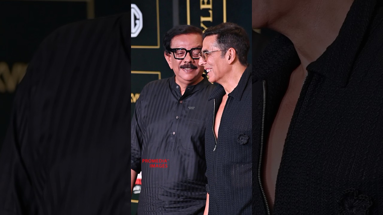 Super Hit Duo Legendary Filmmaker Priyadarshan and Akshay Kumar at PinkVilla Awards 2025 | ProMedia